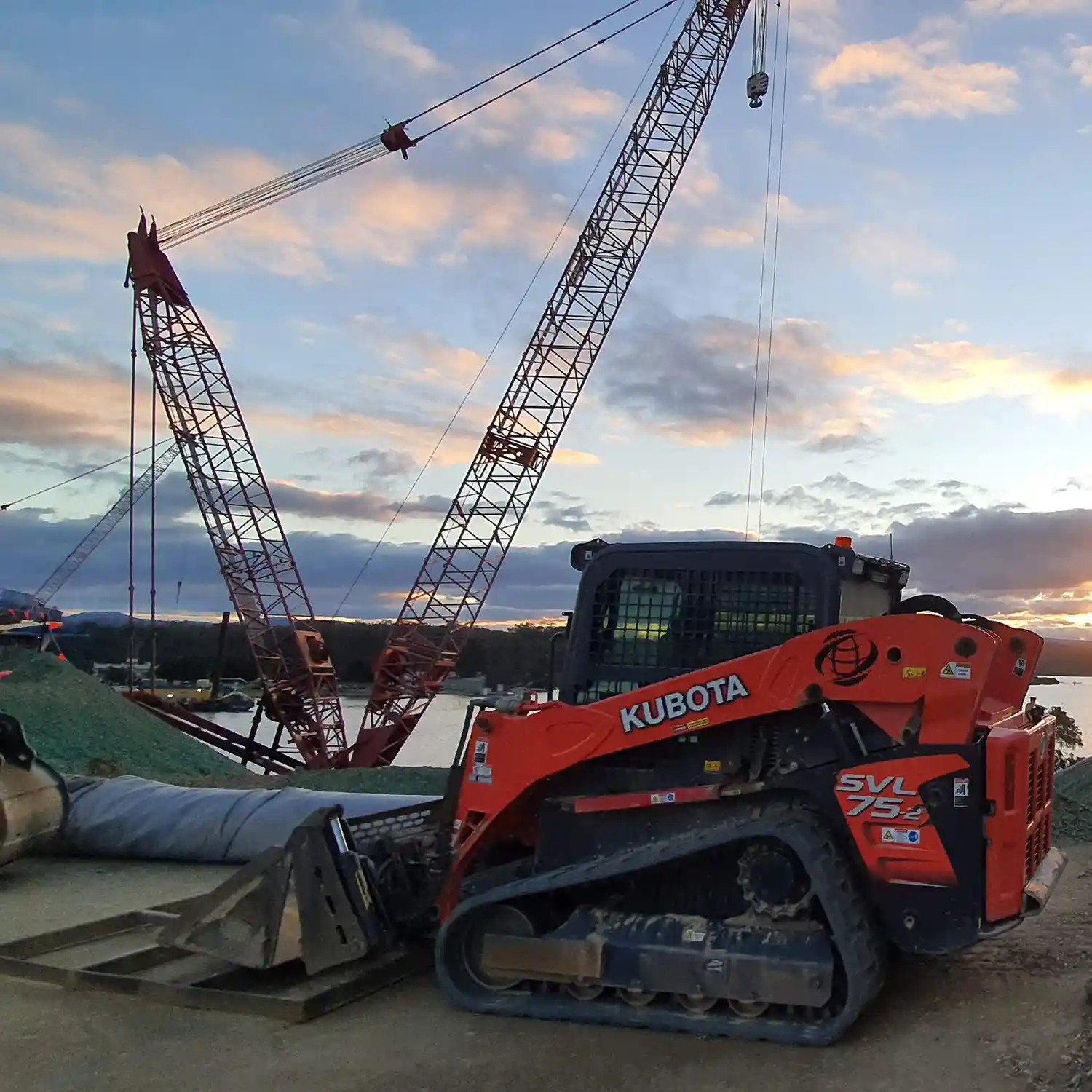 Kubota SVL75-2 Tracked Loader for Hire - Robar Rentals - Brisbane & Adelaide